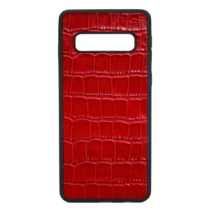 Red Croc Galaxy S10 Case