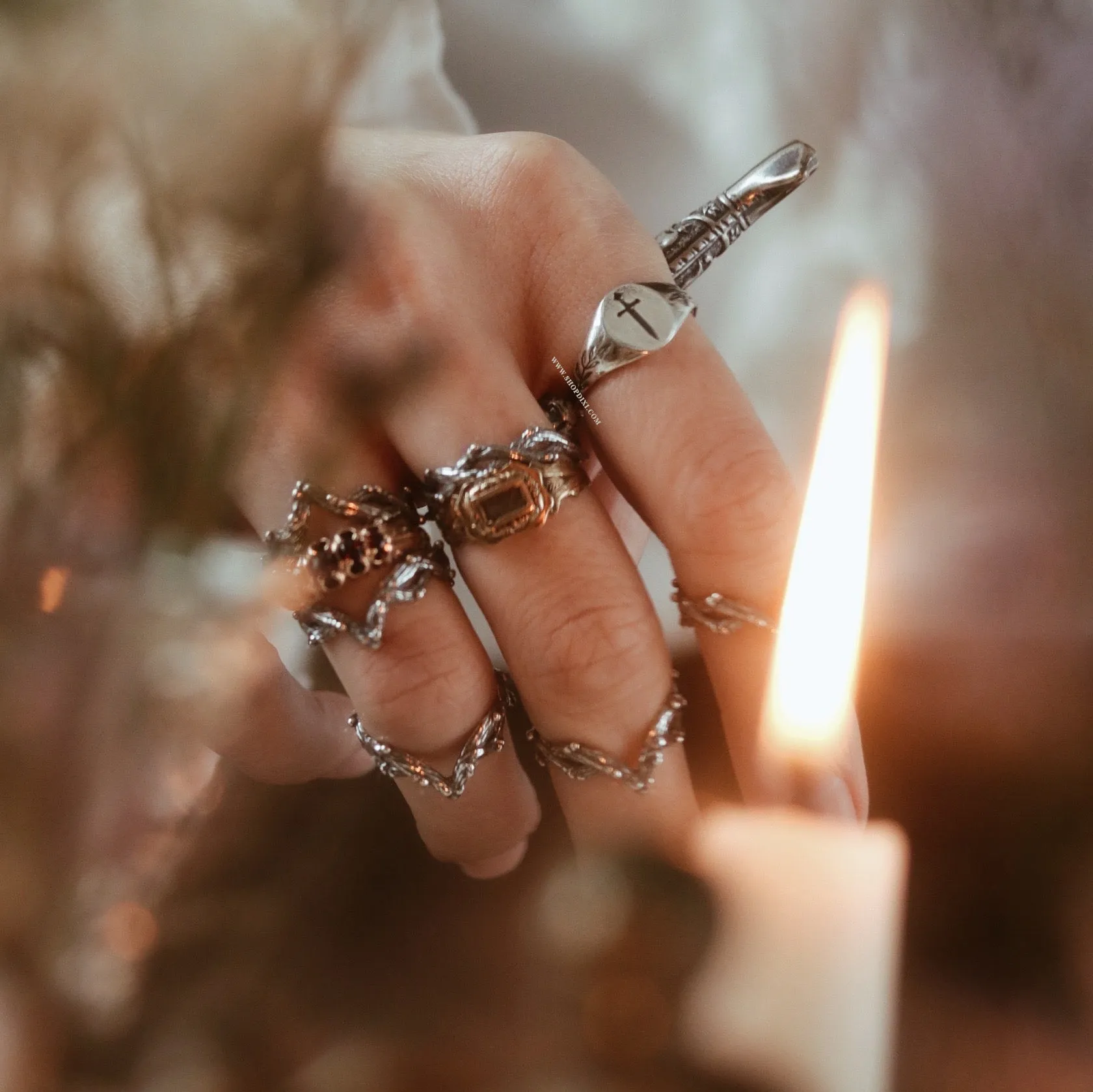 RESTOCK DUE SOON - Tudor Sword Signet Ring