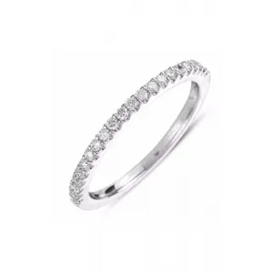 S Kashi & Sons Prong Set Wedding Band EN7313-BWG