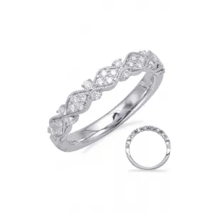S Kashi & Sons Stackables Wedding Band EN8108-BWG