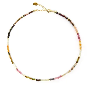 Saffron Gemstone Necklace
