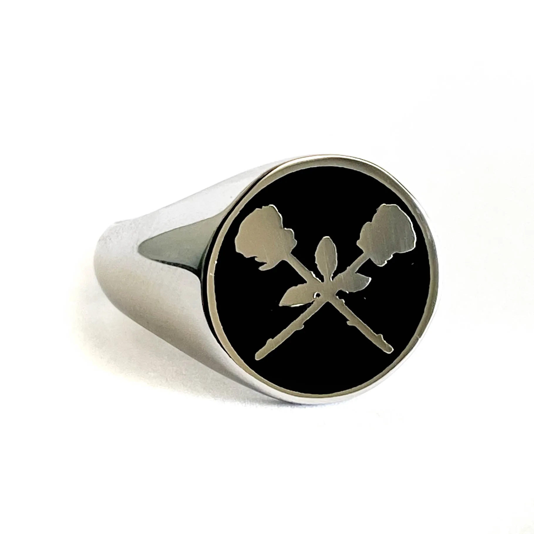 Sephira Signet Rose Ring