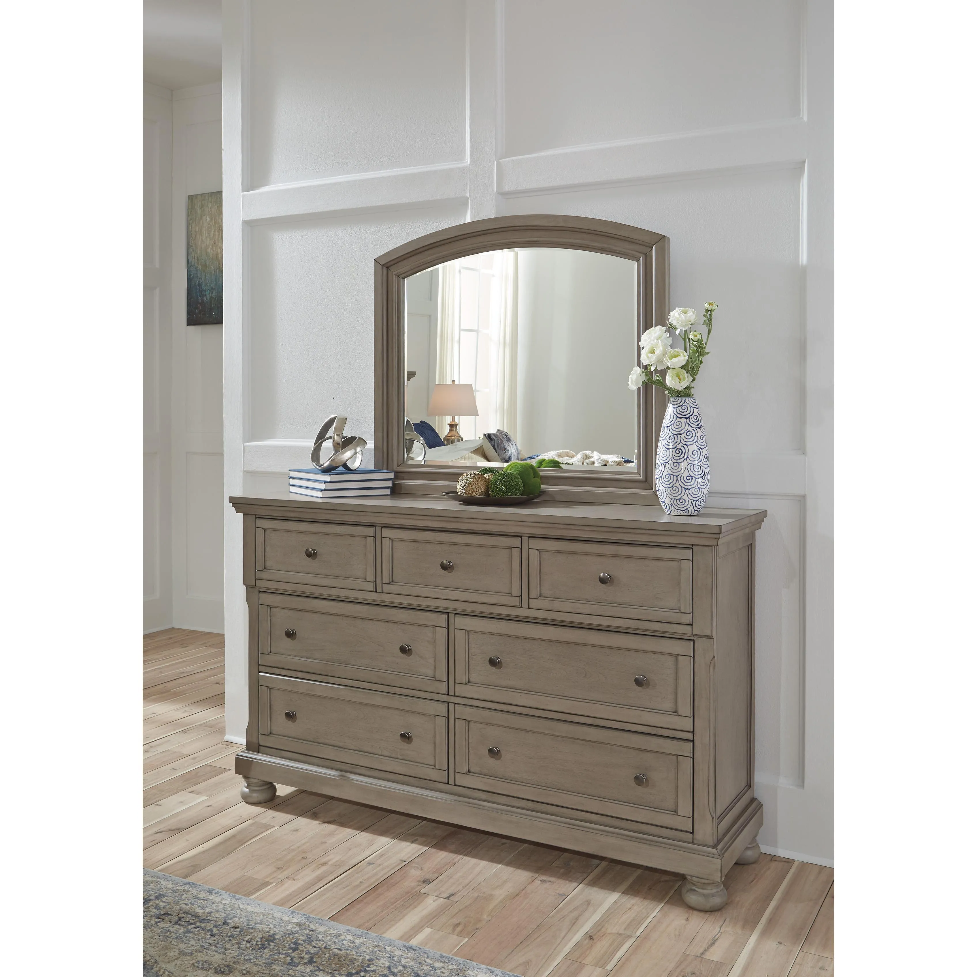 Signature Design by Ashley Lettner B733B40 6 pc King Panel Bedroom Set