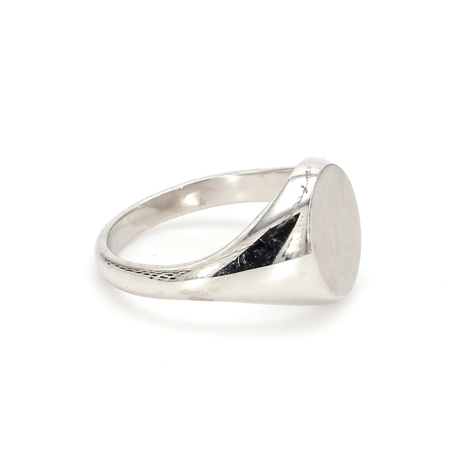Signet Metal Fashion Ring