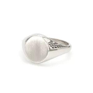 Signet Metal Fashion Ring