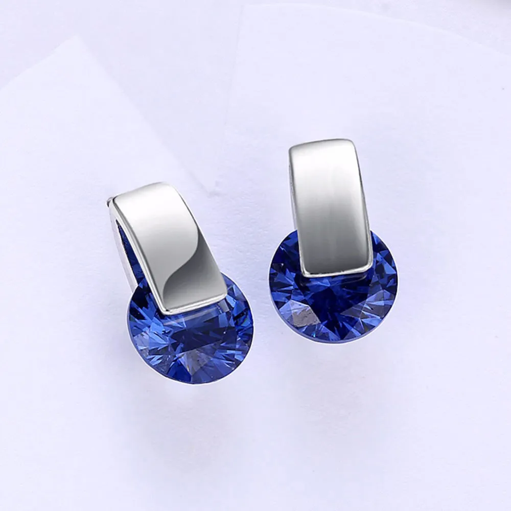 SKMEI LKN050 Blue Earrings Studs for Women