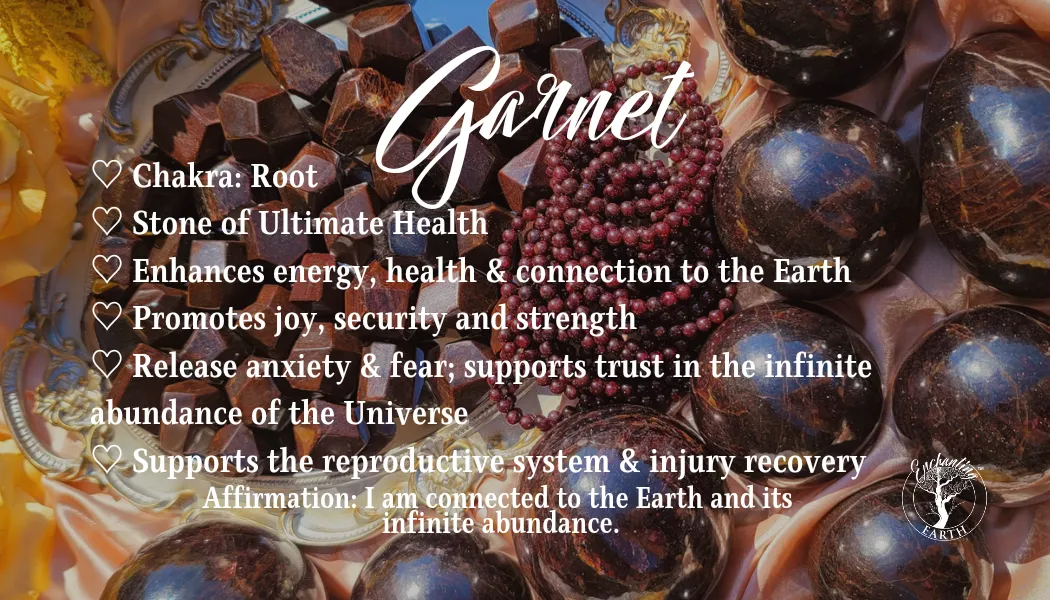 Star Almandine Garnet Bracelet (High Quality) for Optimum Health and Success