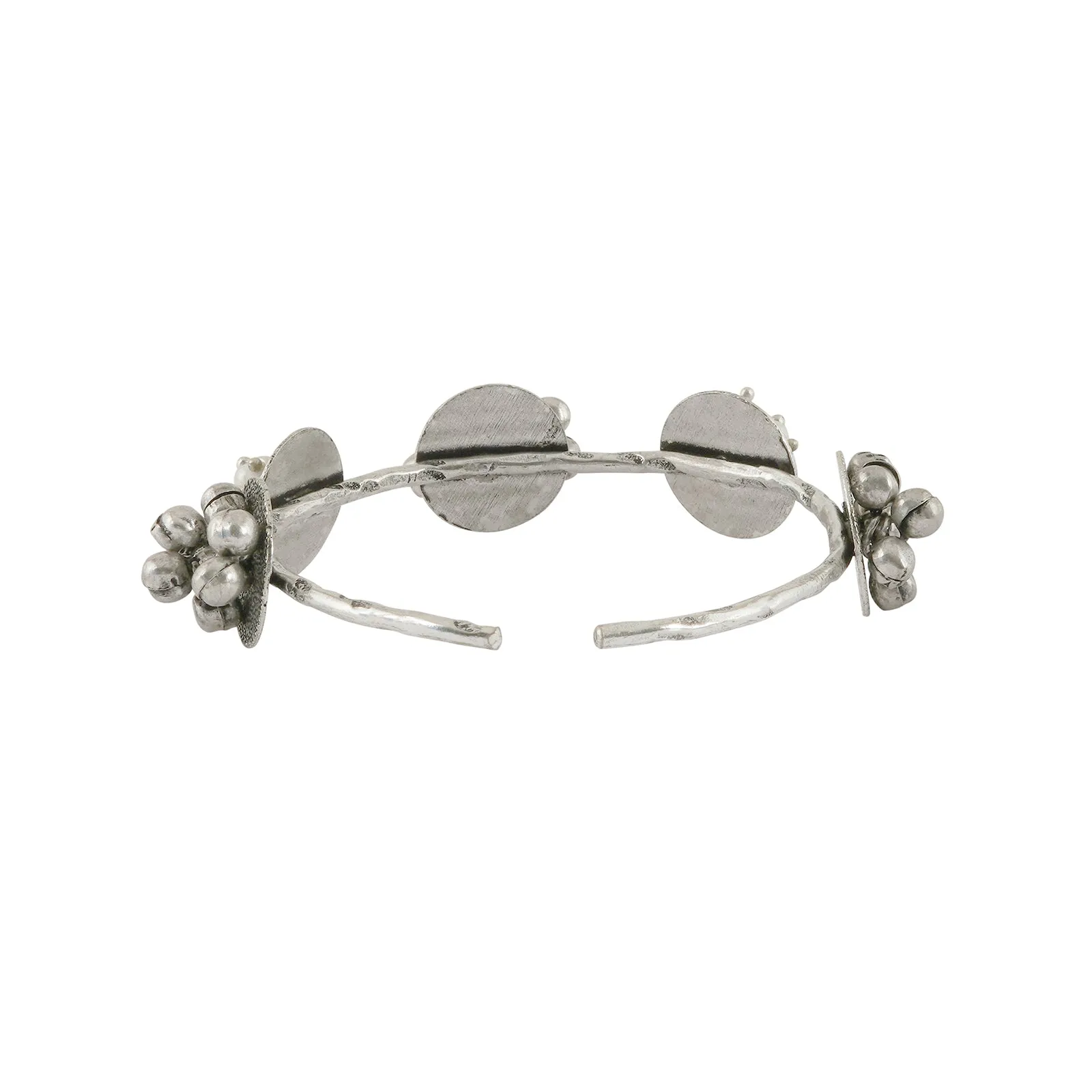 Teejh Amani Pearl and Silver Oxidised Bracelet