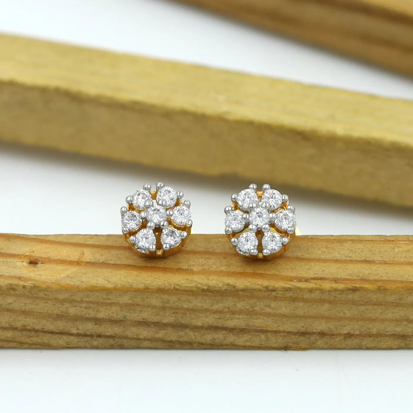 Tops/Studs Zircon/AD Earring 16281-69
