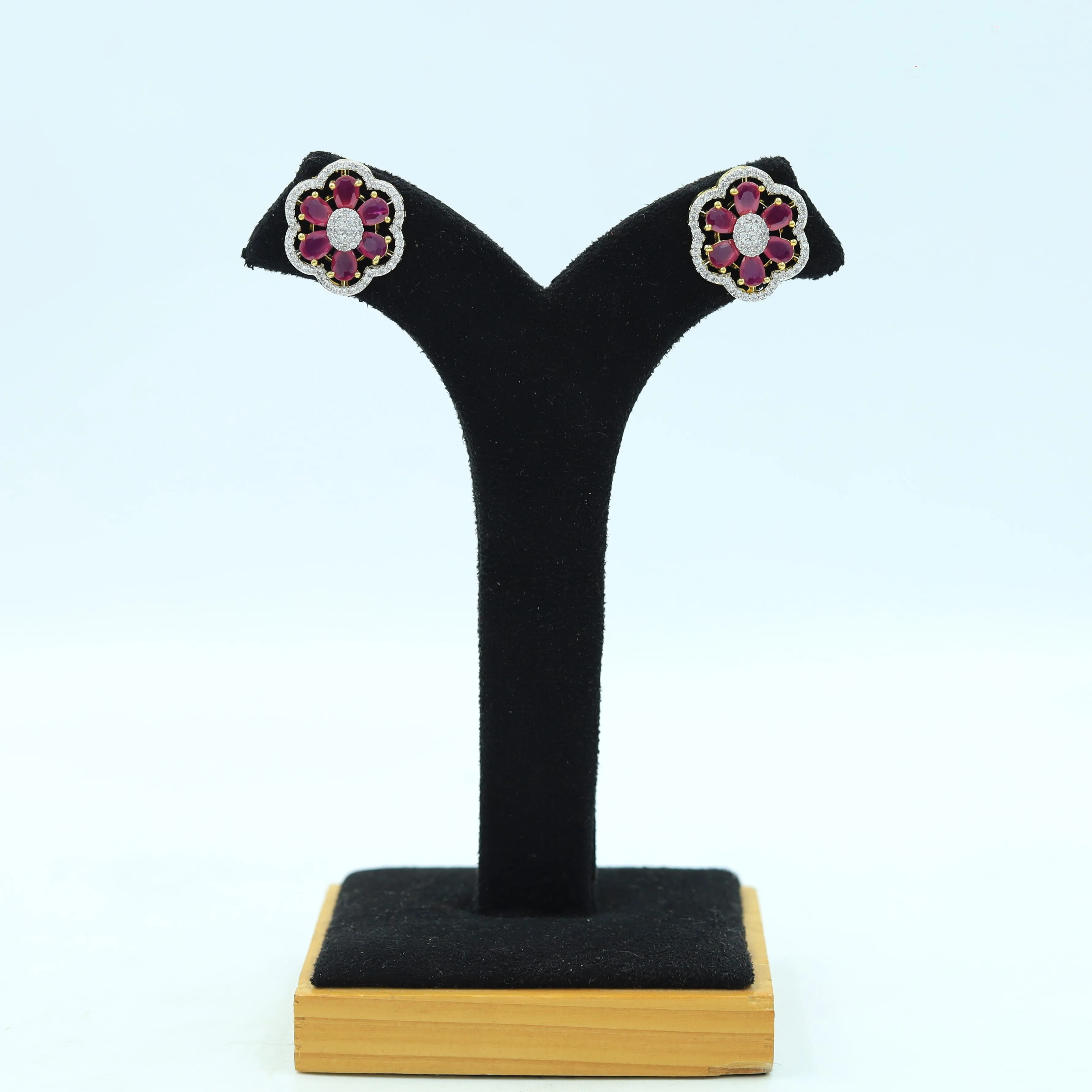 Tops/Studs Zircon/AD Earring 16285-69