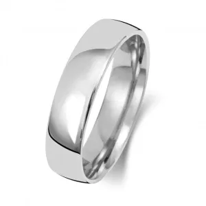 Wedding Band 9K Slight Court 5mm-1.2 Wedding  Ring W115WL