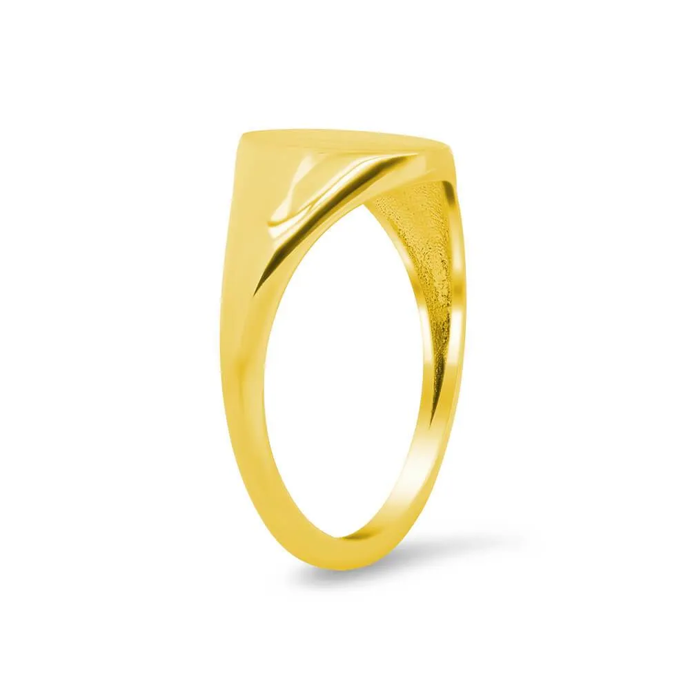 Women's Oval Signet Ring - Extra Small