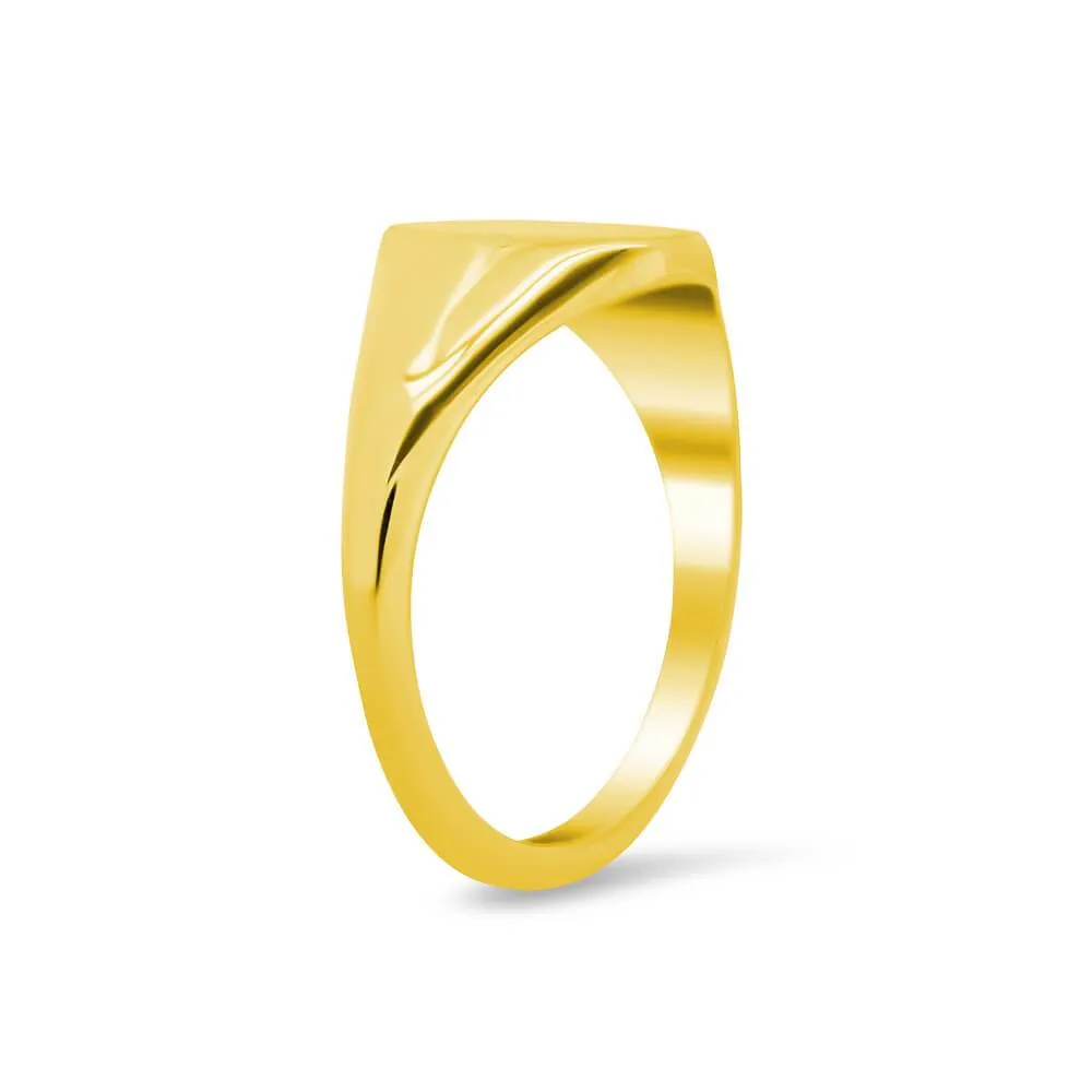 Women's Oval Signet Ring - Extra Small