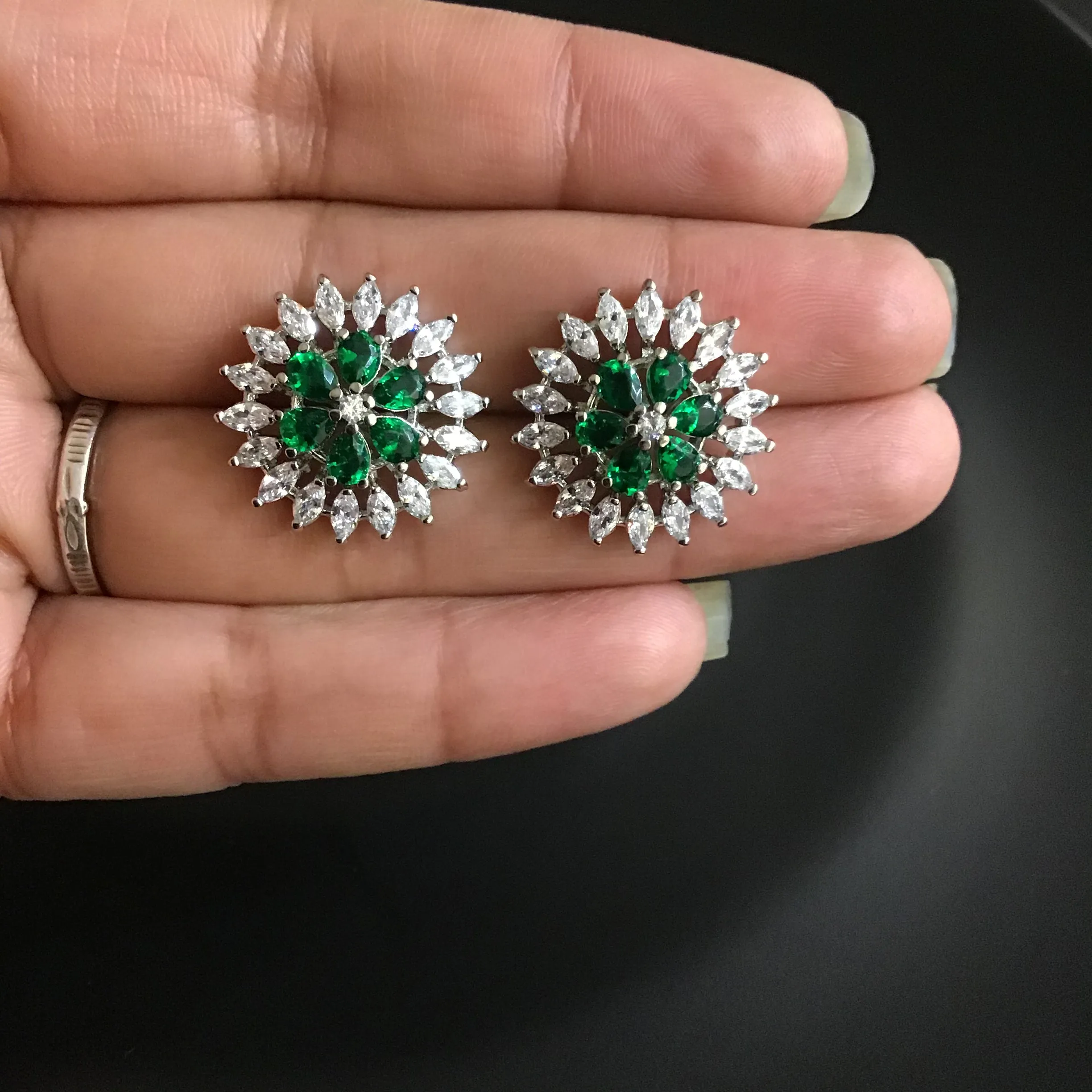 Zircon/AD Pendant Set  1156-69